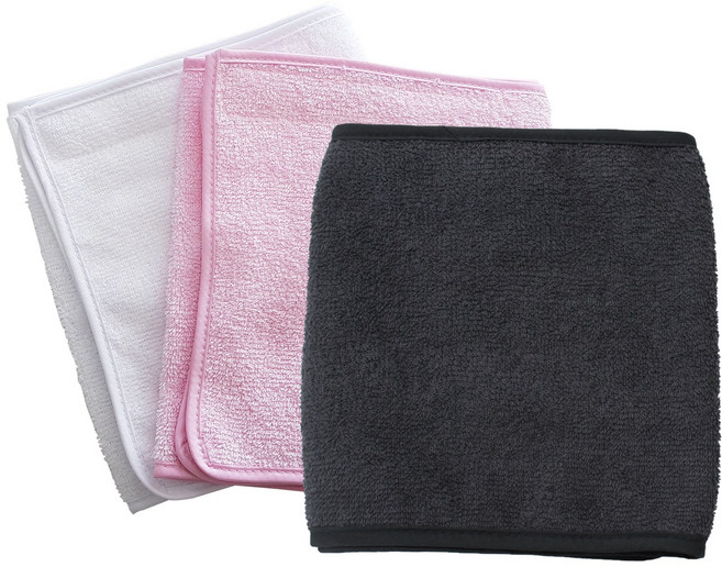 이뽀이뽀 순면 고급 헤어터번(화이트 핑크 다크그레이) 피부미용 세안 헤어밴드, 1개, 다크그레이