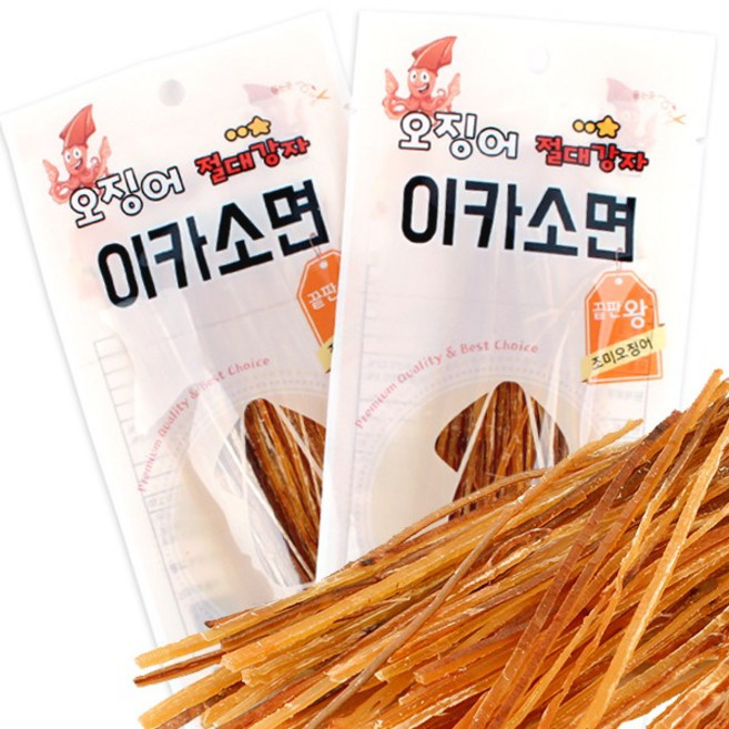 삼호 오징어채 이카소면, 18g, 30개