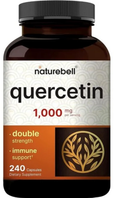 네이쳐벨 퀘르세틴 1000mg 240 캡슐 케르세틴 NatureBell Quercetin, 1병, 1개, 240정 - 쿠팡