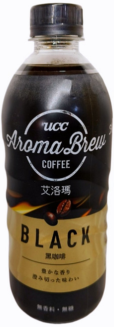 UCC 艾洛瑪黑咖啡, 1箱, 24個裝, 500ml