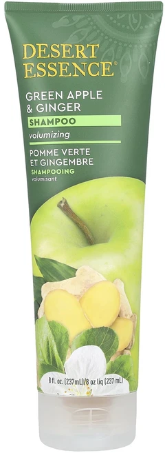 Desert Essence 샴푸 볼류마이징 그린 애플 & 진저 237ml(8fl oz), 1개, 237ml - 쿠팡