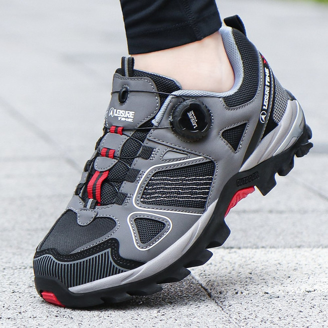 레저타임 다이얼 남자 운동화 트레킹화 이디콜트