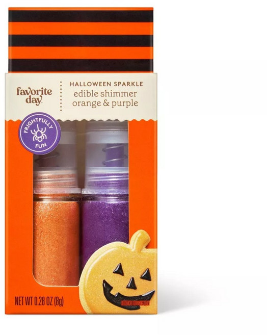 할로윈 식용 빤짝이 Favorite Day Spooky Sparkle Halloween Edible Shimmer Dust, 8g