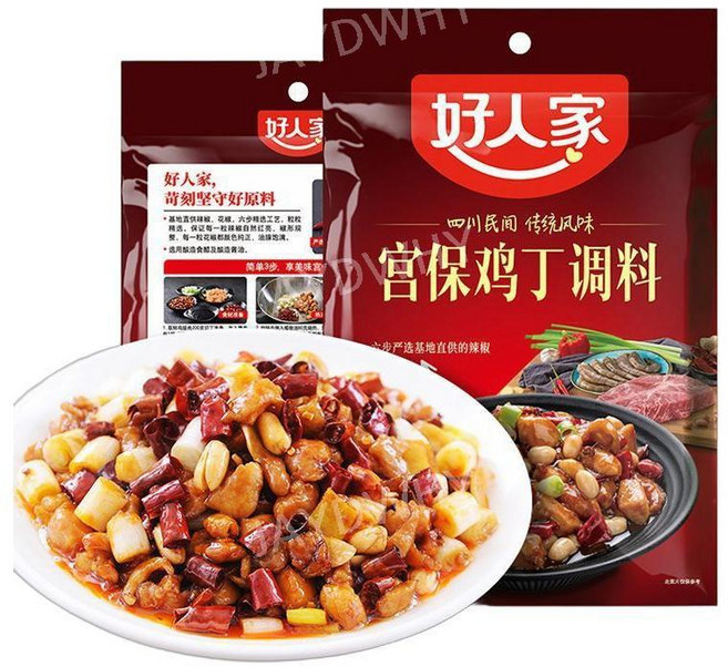 호인가 궁보계정 소스 궁바우지딩 80g 10봉지, 10개