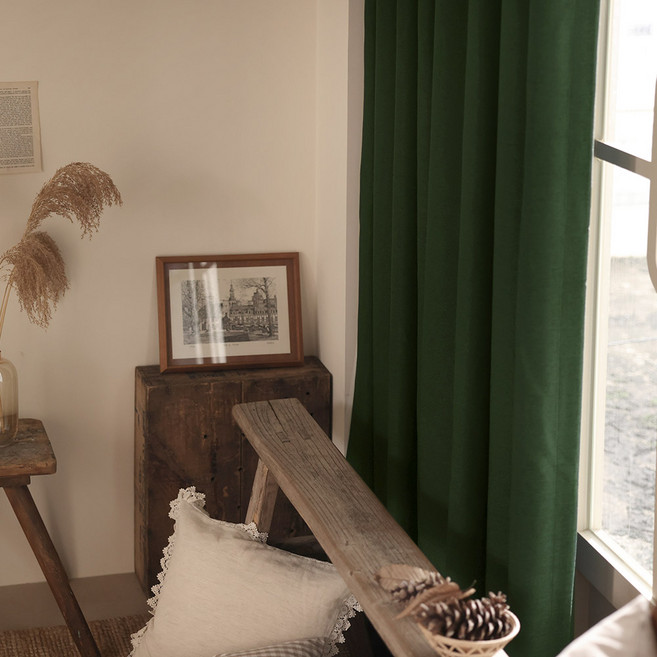 비비드 암막 거실커튼 창문 커튼 맞춤 주문 제작 커텐 4type 4color