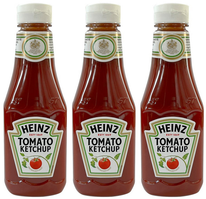 하인즈 토마토 케찹, 342g, 3개