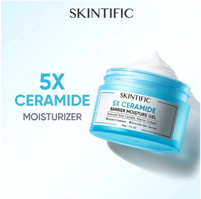 SKINTIFIC 5X 스킨티픽 5X 세라마이드 모이스처라이저 스킨케어 수분 크림 30g, 1개 - 쿠팡