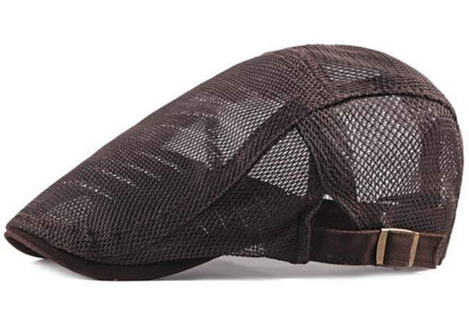 루지온 남성 메쉬 여름 베레모 빵모자 헌팅캡 골프모자