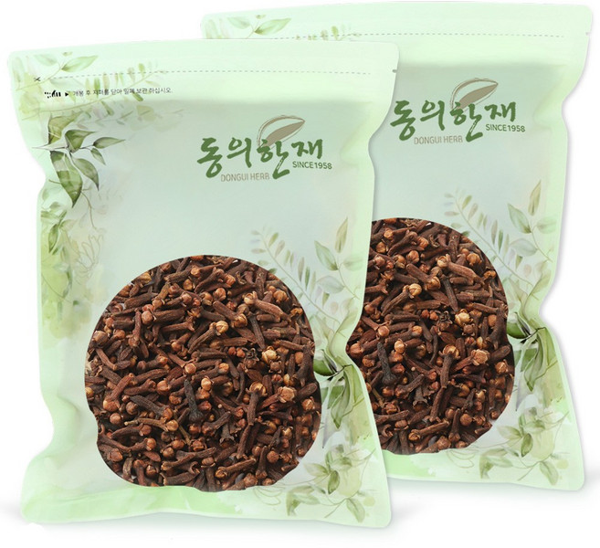 동의한재 최상품 햇 정향, 500g, 2개
