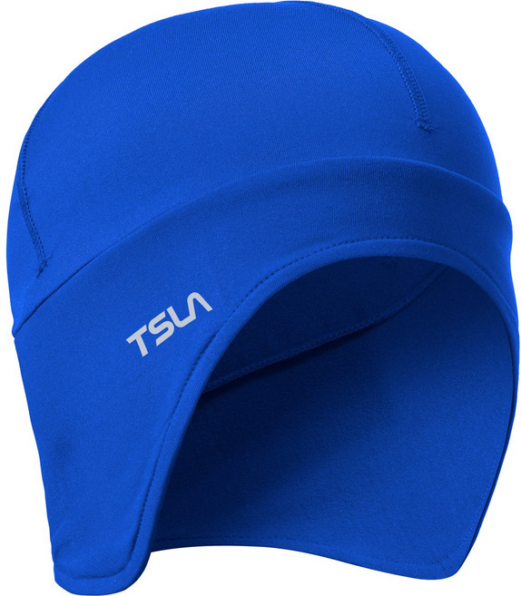 테슬라 스컬캡 방한모자 자전거모자 TM-YZC31, 블루_BLU, 1개