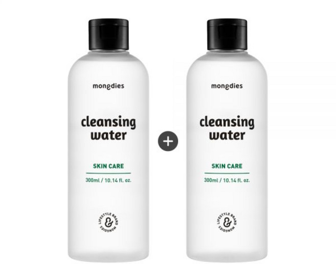 [몽디에스] 1+1 클렌징 워터 (300ml x 2개)