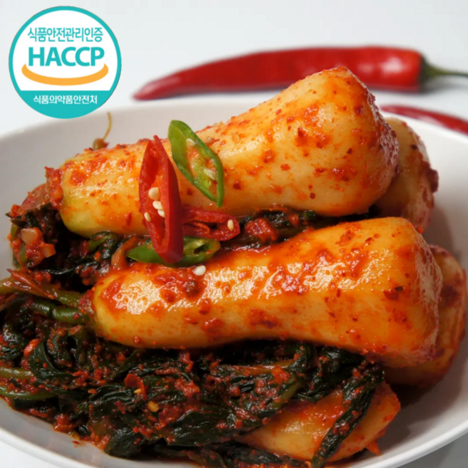 [국산100%] 아삭한 전라도 총각김치 알타리김치, 5kg, 1박스