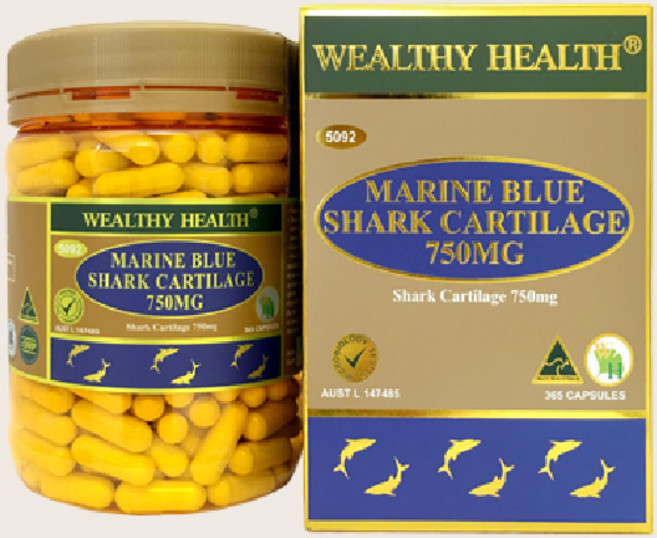 웰시헬스 Sydney 웰시헬스 고함량 호주 직배송 청상어연골 750mg, 6개, 365정