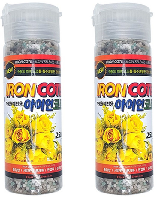 모두다 식물 알갱이 영양제 비료 아이언코트, 2개, 250g