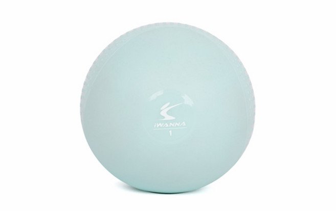 아이워너 소프트 토닝볼 1kg 2개입 웨이트볼 메디신볼, 단품