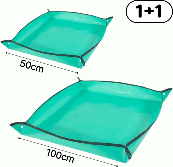 베리움 화분 분갈이 매트 세트 1+1, 2개