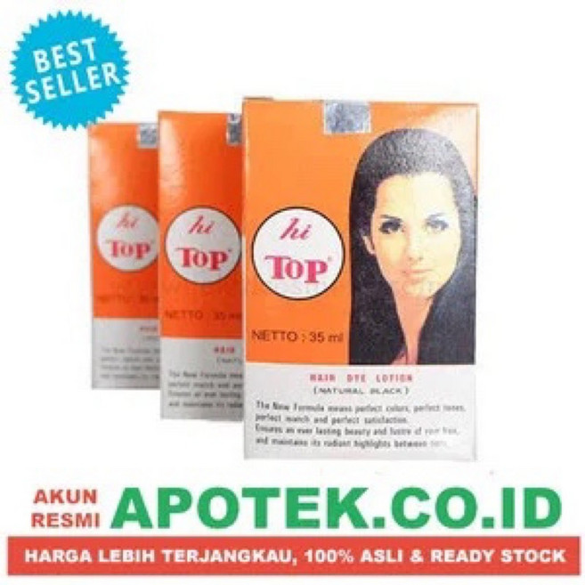 Hi Top 染髮劑 (自然黑), 1個, 15ml