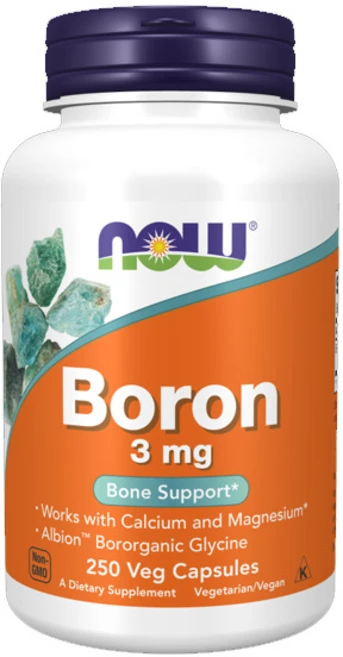 나우푸드 보론 3 mg 캡슐, 250정, 1개 - 쿠팡
