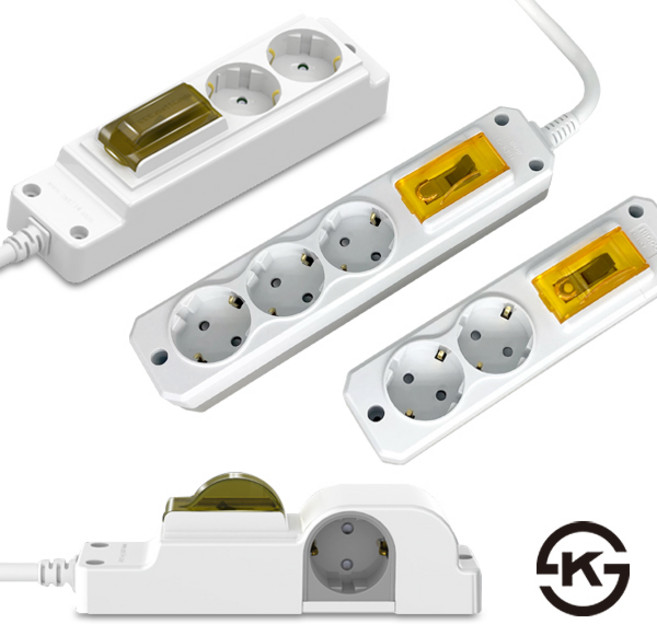 국산 현대 히포 고용량멀티탭 4000W 에어컨 건조기 대형가전 멀티콘센트, (M)히포고용량멀티탭/배선2구3m, 1개