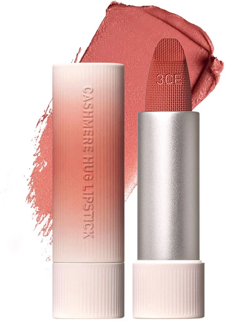 NEW 3CE 캐시미어 허그 립스틱 3CE 쓰리씨이 캐시미어허그립스틱 3CE립스틱 캐시미어매트 크리미컬러, 1개, 06. BUDDY - 쿠팡