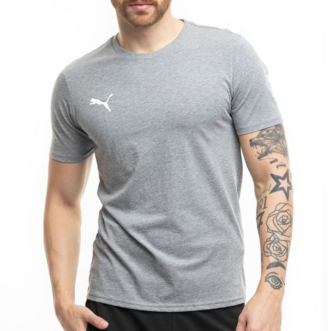 푸마 반팔티 코튼 반팔 티셔츠 푸마 로고