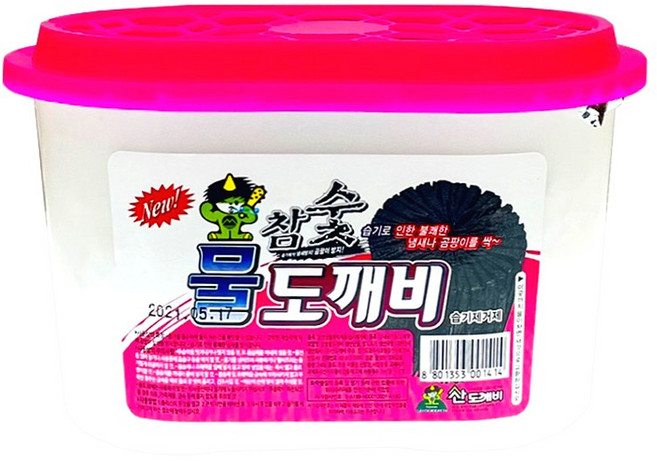 산도깨비 참숯물도깨비 제습제 510ml X 1개