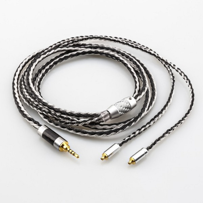 4.4mm XLR 밸런스드 16 코어 99% 7N OCC 헤드폰 AKG N5005 MMCX 용 업그레이드 케이블, [04] 3m, 3.5MM 4poles IE300