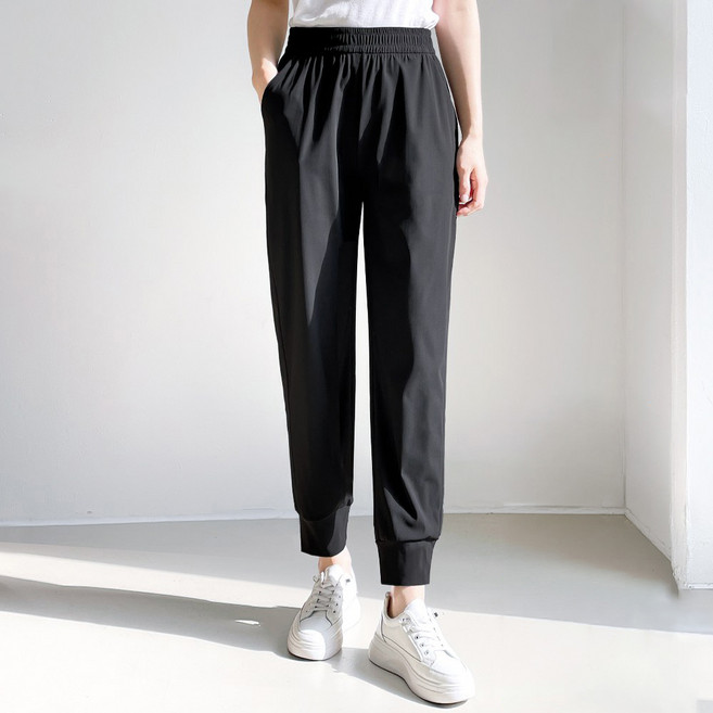 간절기 트레이닝 조거팬츠 여성 트레이닝바지 링클프리 기계세탁가능 women pants