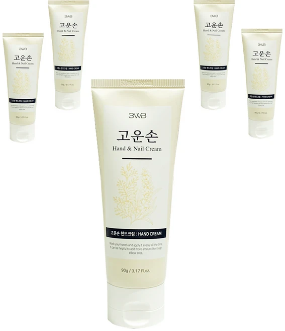 웰빙헬스 고운손 고보습 핸드크림, 90ml, 5개 - 쿠팡