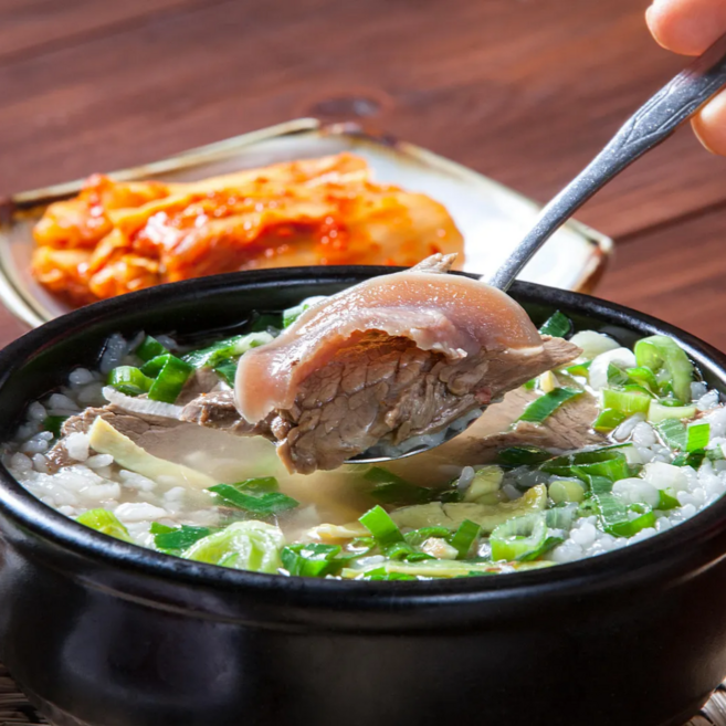 탕부자 한우소머리곰탕 ( 650g대용량 ) HACCP인증 든든한 한끼 식사, 650g, 5개