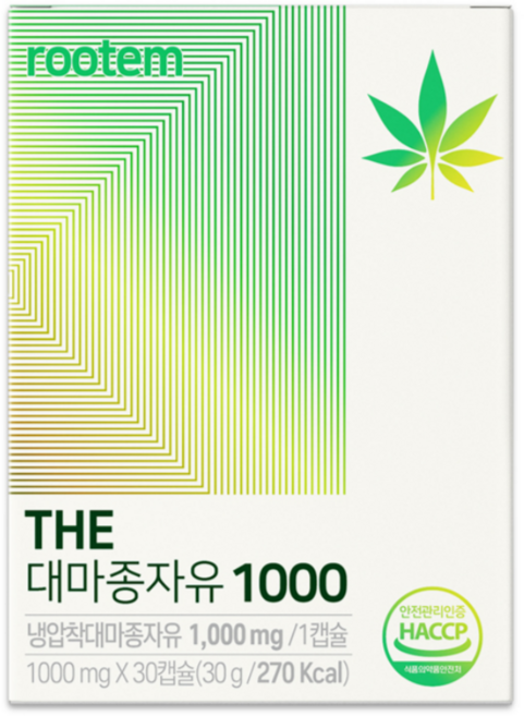 닥터루템 대마종자유 1000 오메가3 오메가 6 다이어트 혈액순환 고함량 대마종자유 식물성오일 감마리놀렌산, 30회분, 2개