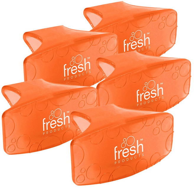 프레쉬프로덕츠 프레쉬클립 망고향 고체형 실내 화장실 방향제, 52g, 5개