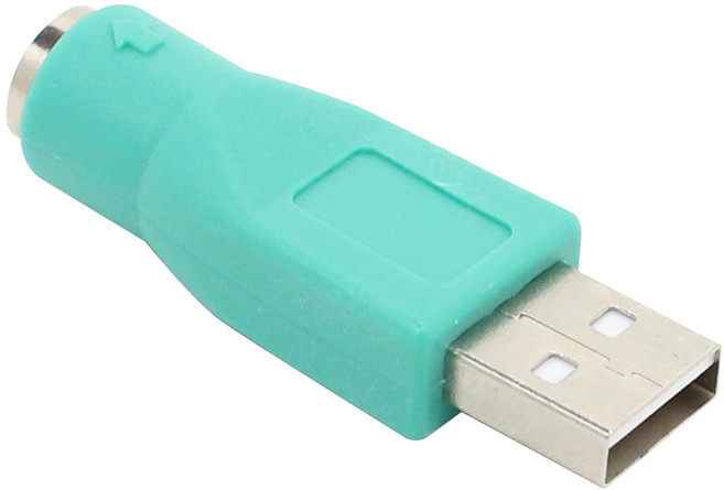 넥시 PS2 F - USB M 젠더 NX122, 단품