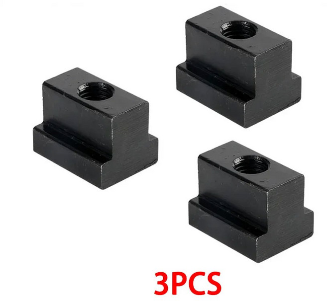 슬롯 너트 M6 M8 M10 M12 M14 M16 M18 블록 슬라이더 클램프 테이블 밀링 머신 DIN508, M20 Small, 3pcs