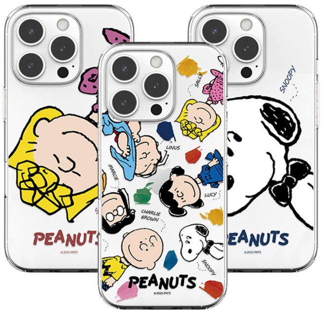 삼성 갤럭시 A15 A25 A34 A54 퀀텀4 A24 A23 4g LTE A33 5g A53 A52s 와이드 6 5 4 A31/[PEANUTS]스누피 헬로 프렌즈 투명젤리케이스