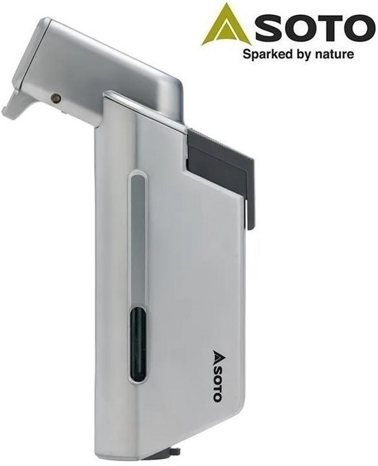 SOTO L型填充式迷你點火器 ST-489 抗風打火機 點火槍 迷你便攜, 1個