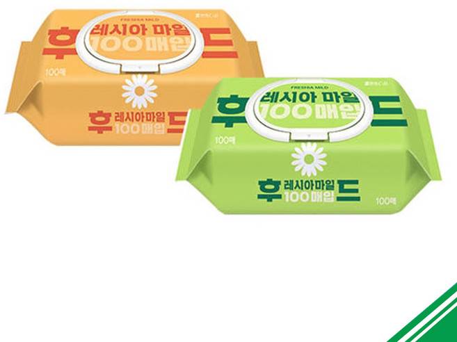 코디 후레시아 마일드 물티슈 캡형 100매 x12개, 12개