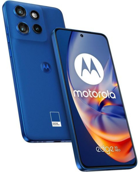모토로라 엣지 50 네오 5G GSM 국제판 6.4인치 저장 용량 512GB 램 12GB 이중 유심 나노 e심 잠금 해제 안드로이드 14 스마트폰 파랑 재생품, Blue