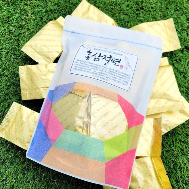고려 홍삼절편 찐홍삼 6년근 고급 선물 인삼절임 실속형 10개입, 1세트, 200g