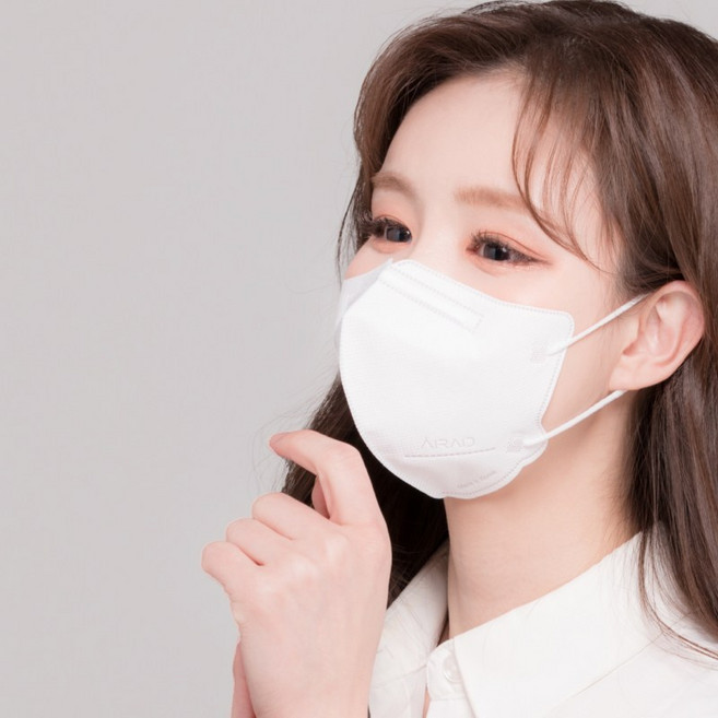 에어에이드 새부리형 2D 마스크 중형 KF94, 5개입, 8개, 화이트