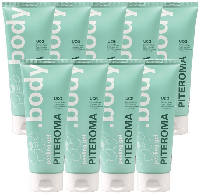 피테로마 바디 필링젤 각질제거 때필링, 200ml, 9개