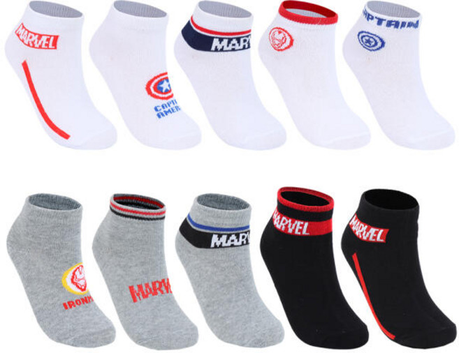 아트박스/프리미에팜 마블 남아 단목양말 10족세트