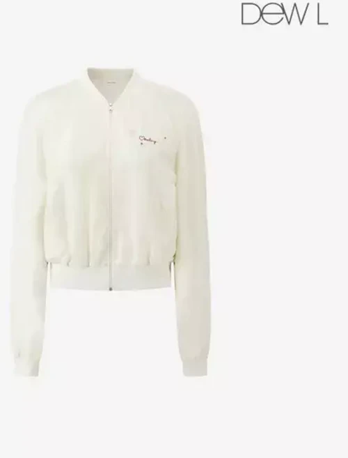 듀엘링 플라워 자수 실키 집업 자켓 CR_D254MSJ101 959613