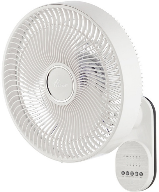 한일전기 서큘레이터형 리모컨 벽걸이 선풍기 슬림플랫