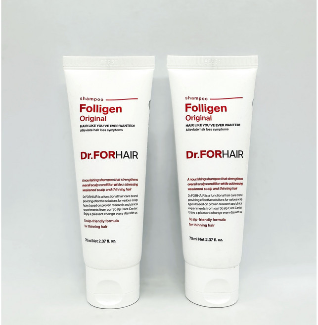 닥터포헤어 폴리젠 샴푸, 70ml, 2개