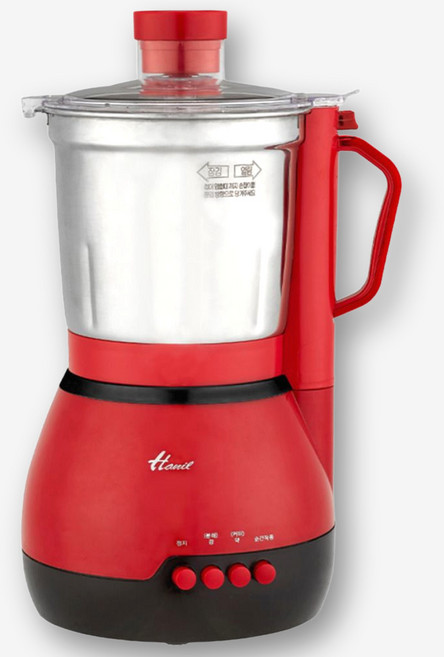 <26년형 국산> 한일 스테인리스 대용량 믹서기 가정용 업소용, Cream Red