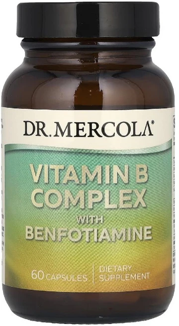 닥터머콜라 비타민B컴플렉스 벤포티아민 비오틴 함유 60캡슐, 1개, 60정 - 쿠팡