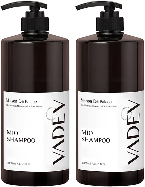 바디브 약산성 천연 샴푸 비듬 두피가려움 82%감소 온가족 청소년 사춘기 초등학생 메종드팰리스향, 2개, 1L