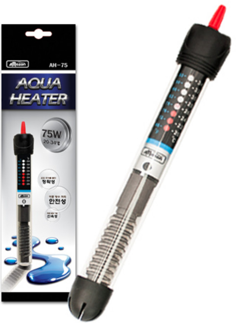 아마존 아쿠아리움 히터 55W AH-55 랜덤 발송, 1개