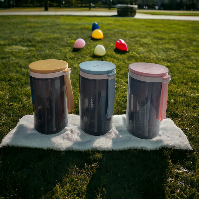 여행 육아 필수템 휴대용 젖병 건조대 물병 세척 키트 젖병 세척솔, 블루